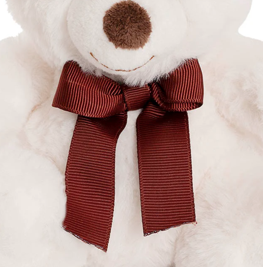 Toby Relay Teddy White (25cmST)