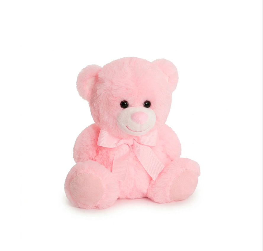 Teddy Bear Toby Soft Pink (15cm.ST)