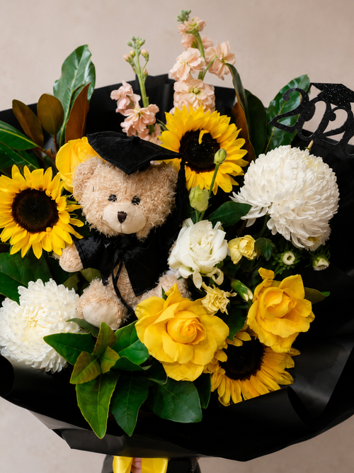 Golden Horizons Graduation Bouquet